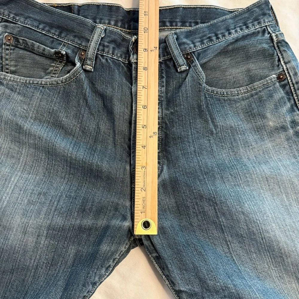 Levi's 501 button fly jeans men’s 31x30 blue distressed straight leg vintage
